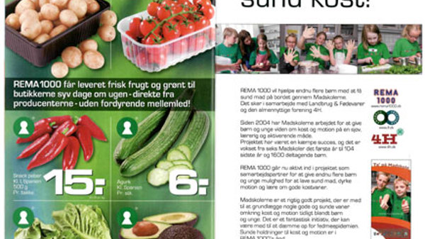 REMA 1000 udbreder kendskabet til Madskolerne
