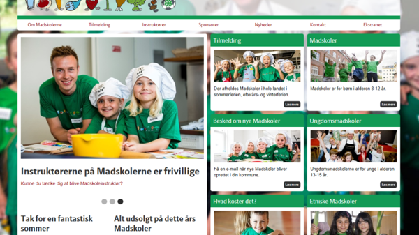 Nyt design på madskoler.dk